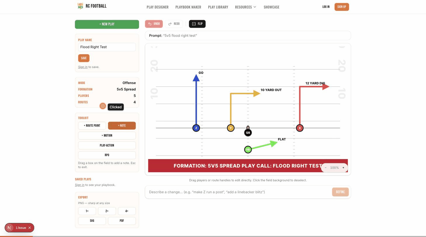 Play Designer — notes